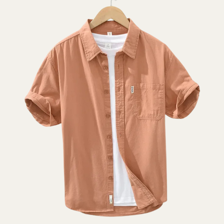 La chemise décontractée pour homme Ashwater en 100 % coton avec poche
