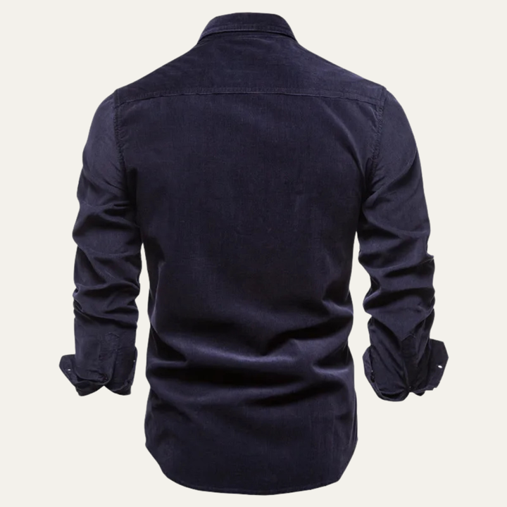 La Chemise en Velours Côtelé Ajustée et Tendance pour Homme Oaklawn