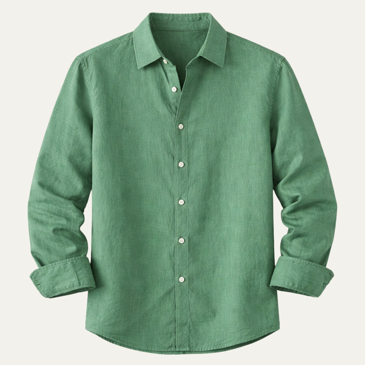La chemise en lin décontractée d&