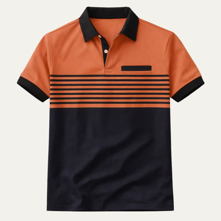 Le Polo Rayé Slim Fit Tendance pour Homme Trieste