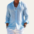 La Chemise Casual en Coton et Lin pour Hommes Silverpark Ridge