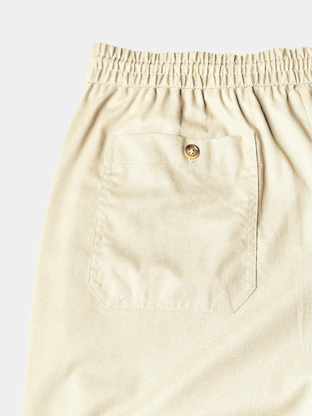 Short Homme de Plage Respirant en Lin et Coton