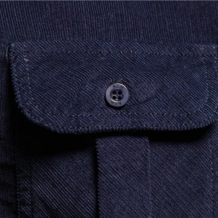 La Chemise en Velours Côtelé Ajustée et Tendance pour Homme Oaklawn