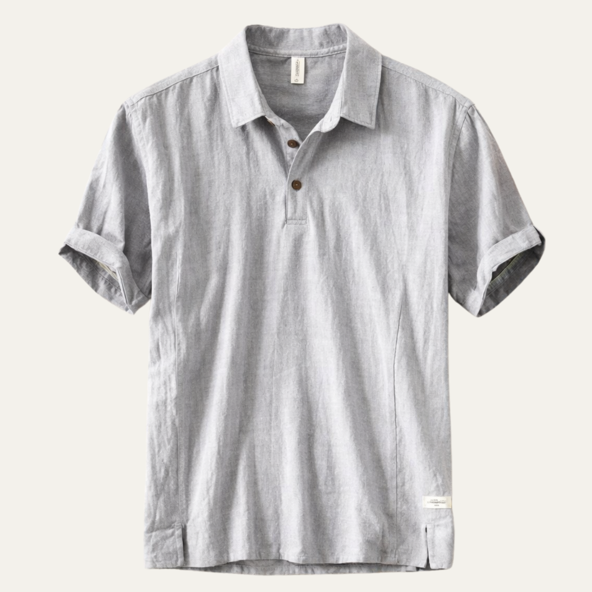Le Polo Casual en Lin à Manches Courtes pour Homme Montrose Ridge