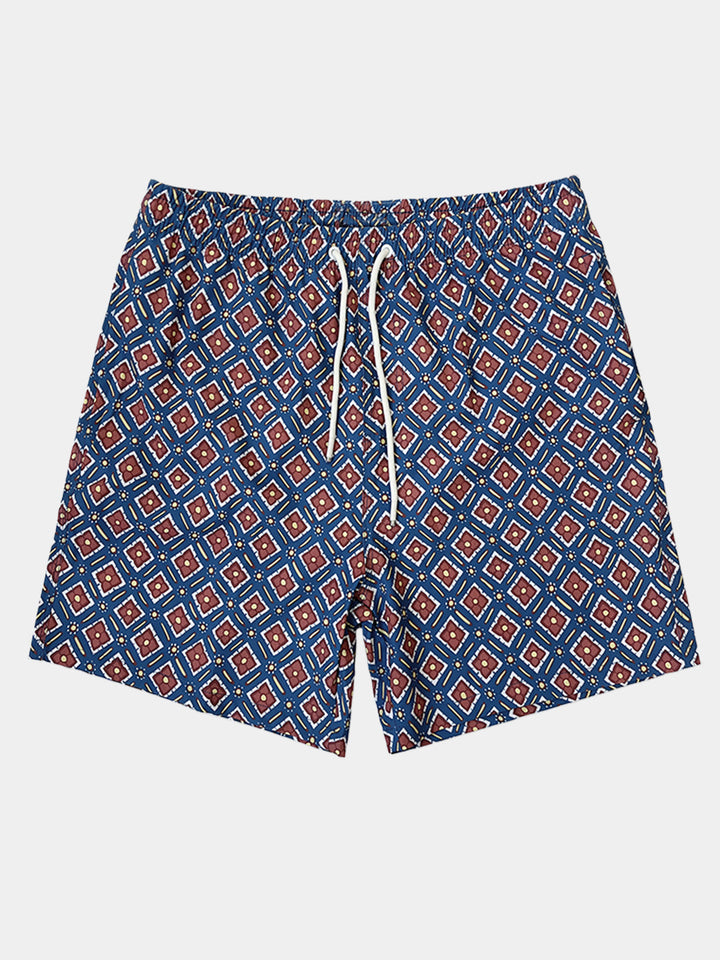 Short de Bain Homme à Imprimé Fun Séchage Rapide