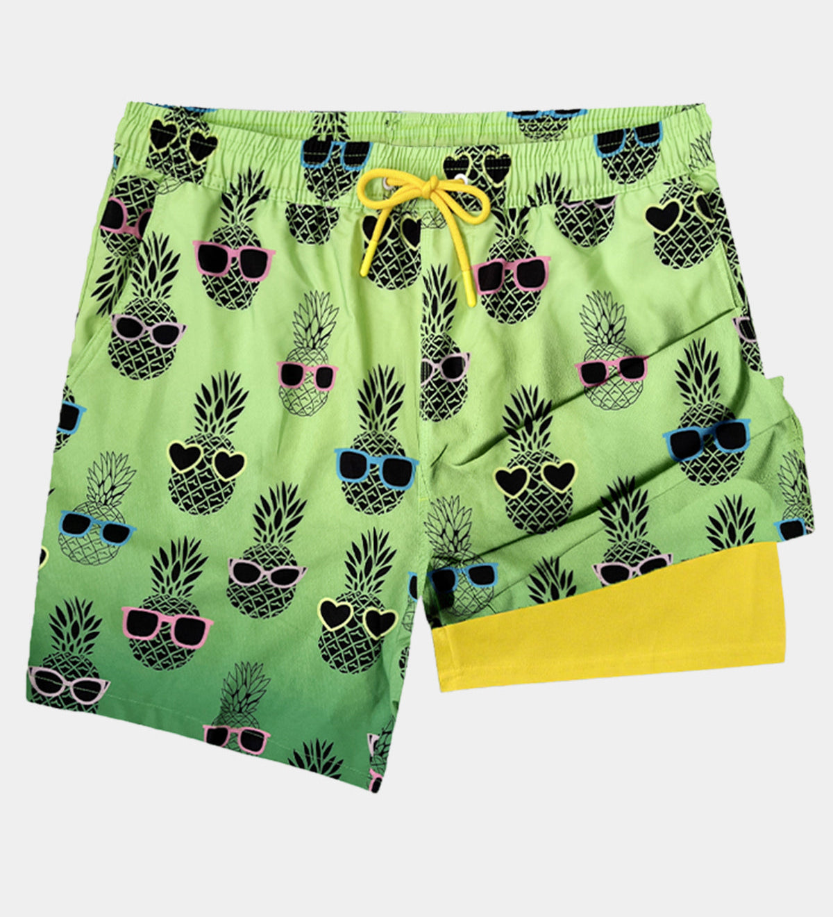 Maillot de Bain à Séchage Rapide Imprimé Tropical Homme