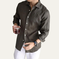 La Chemise de Bureau Décontractée pour Hommes de Style Britannique Oakfield