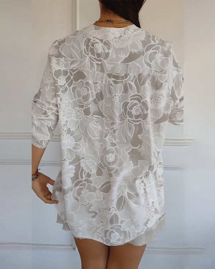 Cassie | Chemisier à imprimé floral