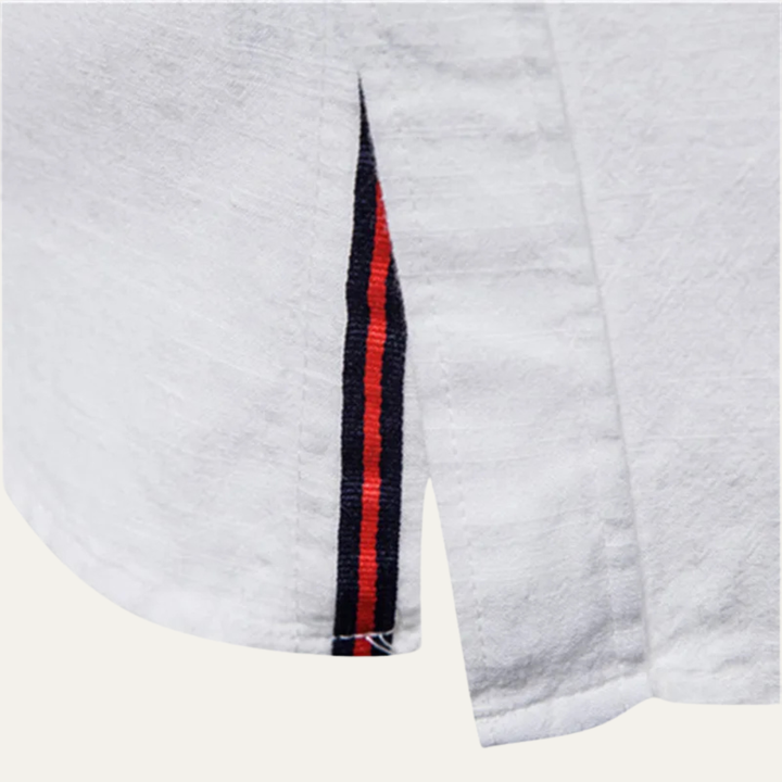 La chemise décontractée à col montant pour homme Pineview Ridge, coupe slim