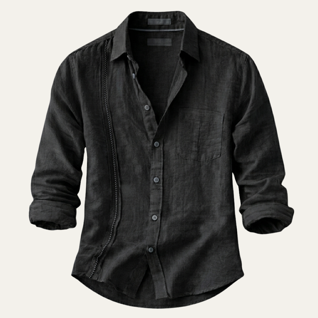 La Chemise de Plage Décontractée à Boutons pour Hommes Ridgehaven
