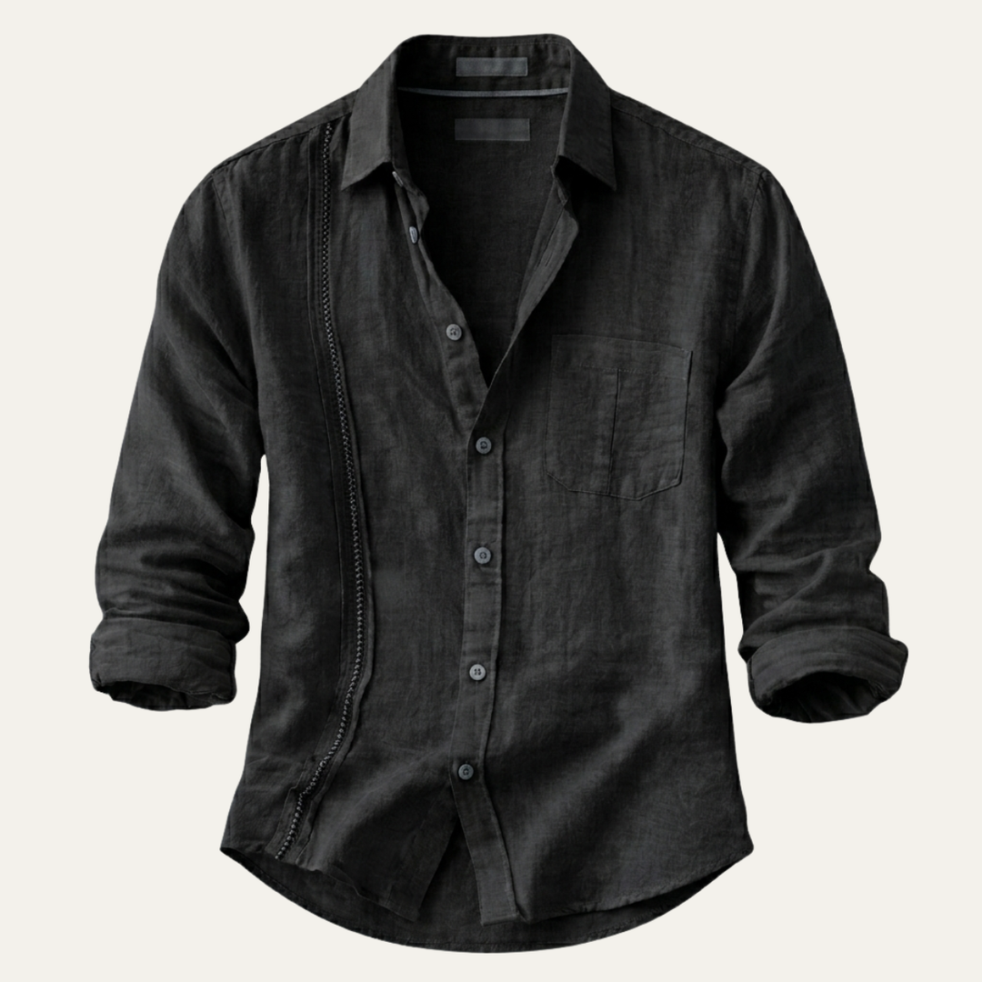 La Chemise de Plage Décontractée à Boutons pour Hommes Ridgehaven