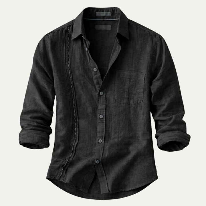 La Chemise de Plage Décontractée à Boutons pour Hommes Ridgehaven