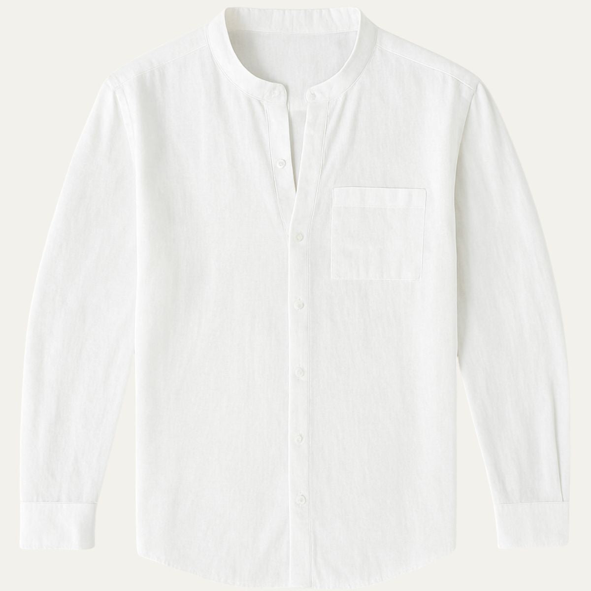 La Chemise en Lin Brighton – Chemise à Manches Longues pour Hommes