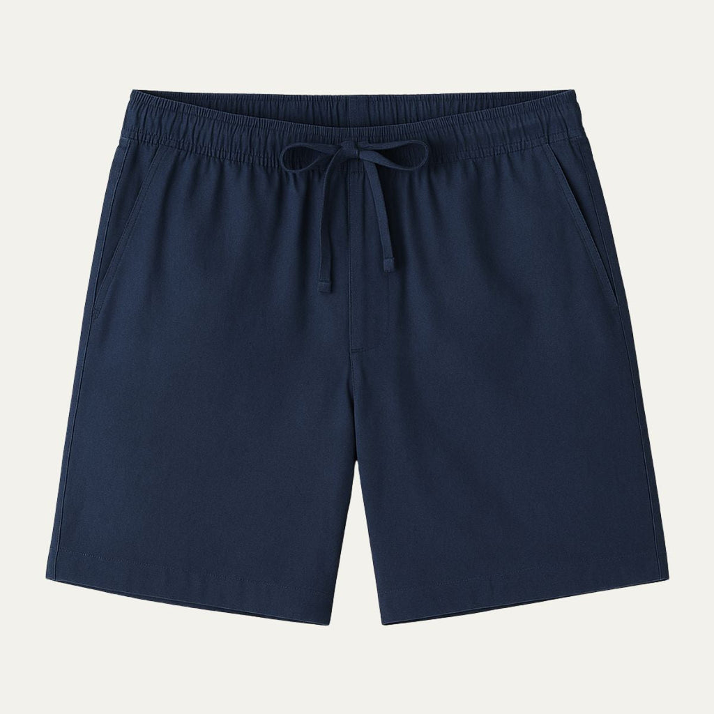 Shorts d'été en lin léger pour hommes, coupe décontractée