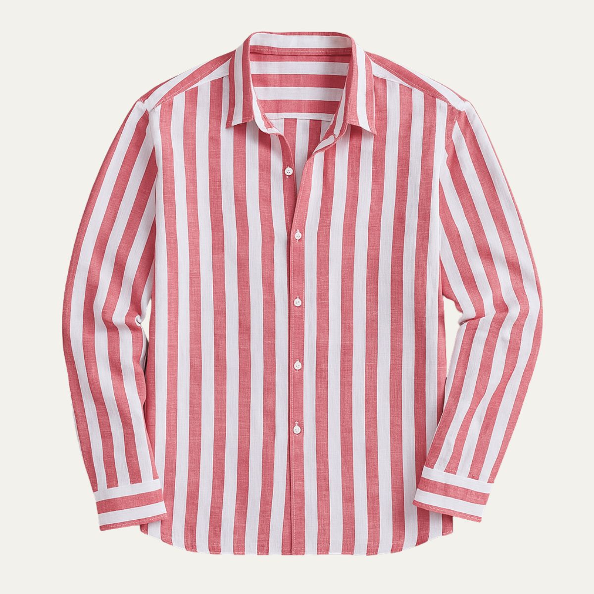 La Chemise Rayée en Lin Valencia pour Hommes