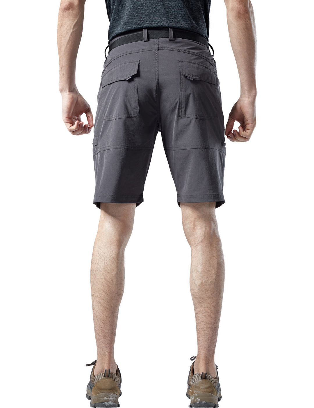 Short cargo décontracté à séchage rapide pour hommes, travail de randonnée, multi-poches, extérieur