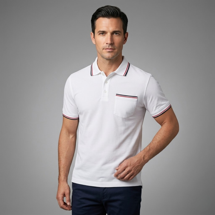 La chemise polo de golf intelligente pour hommes Brenton