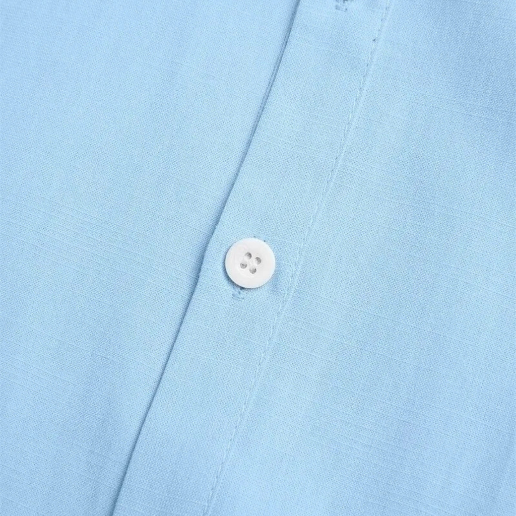 La chemise en coton et lin respirante pour hommes Carlisle, coupe décontractée