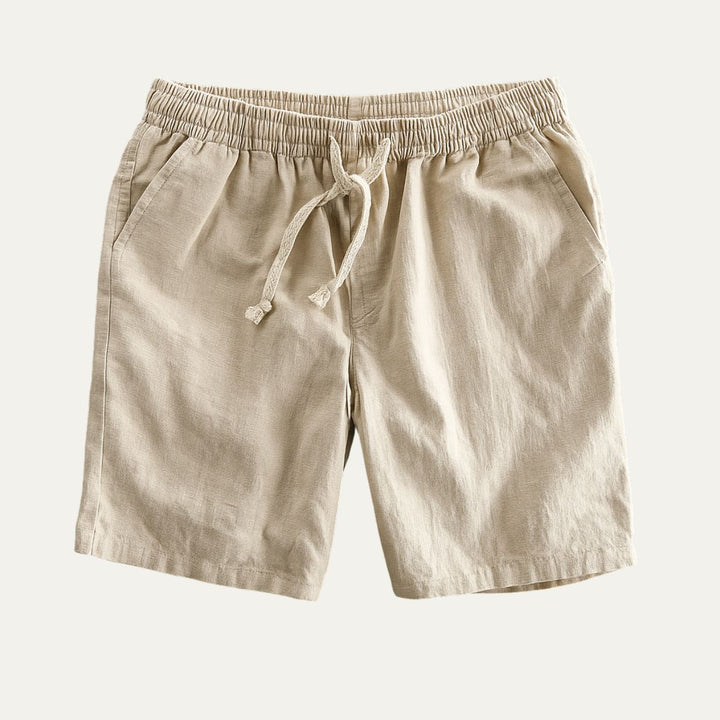 Les Shorts en Lin Rowley – Shorts à Cordon pour Hommes