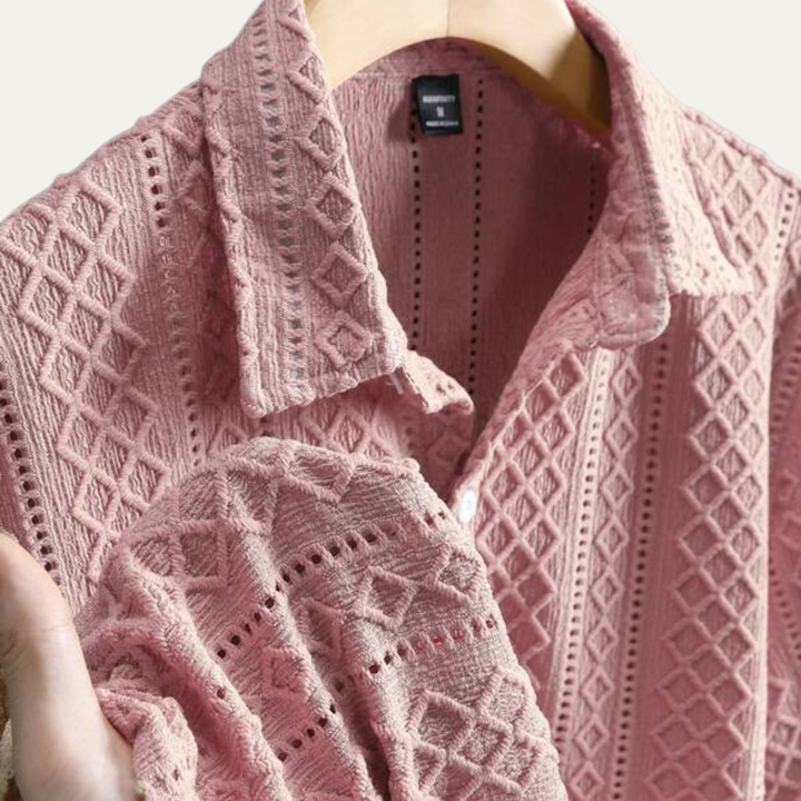 La chemise décontractée à boutons texturée pour hommes Timberlake Ridge