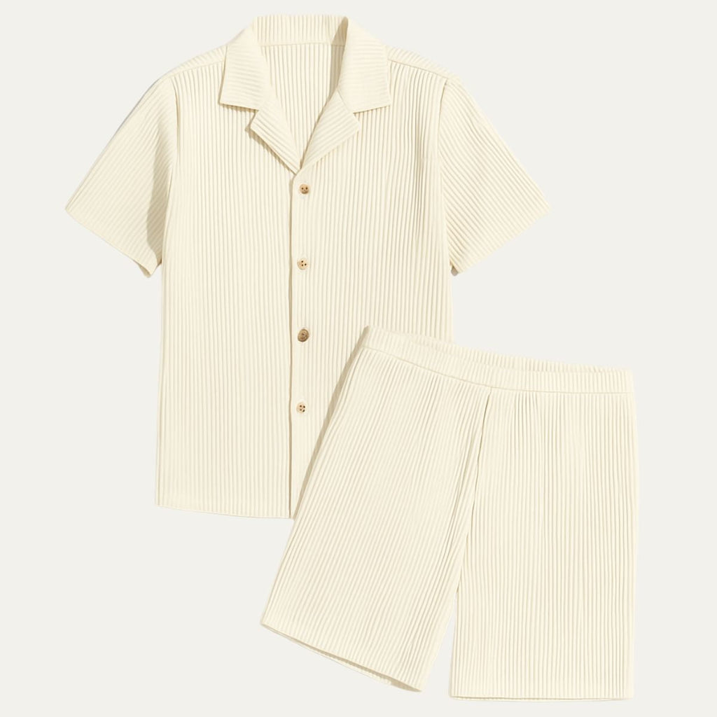 Le Set Cinque – Élégance Coton-Lin – Été Italien