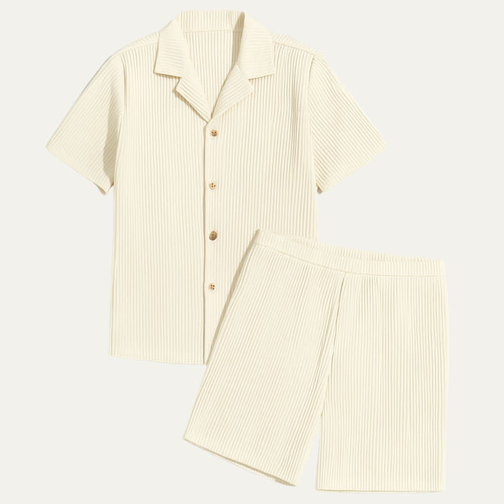 Le Set Cinque – Élégance Coton-Lin – Été Italien