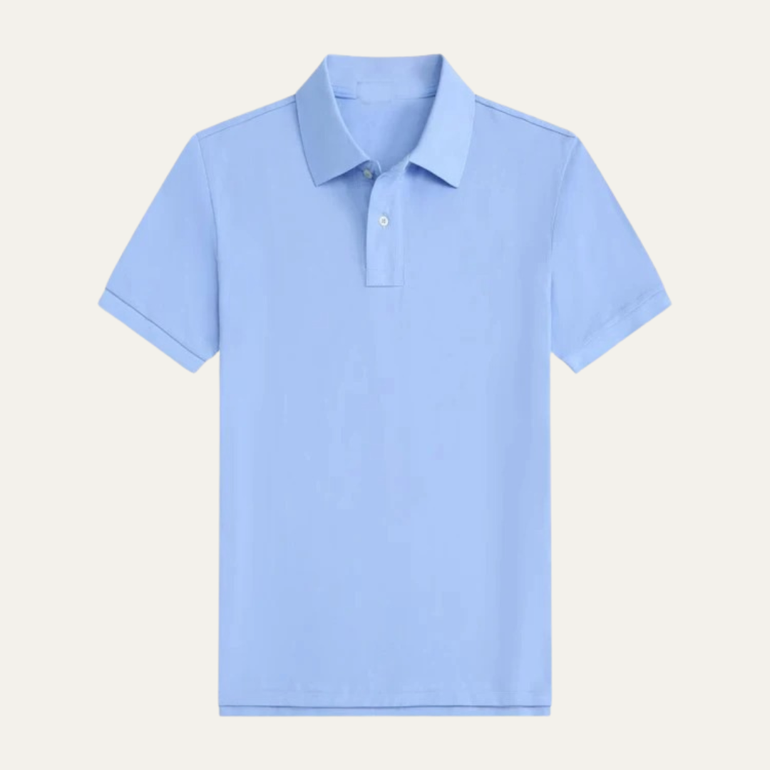 Le Polo Classique Solide pour Homme Ravenna à Coupe Relaxée
