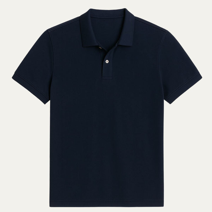 La Chemise Polo Blanche Corse pour Hommes – Style Éternel de Vieille Argent