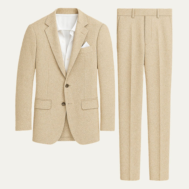 Le Costume de Mariage en Lin Santorin pour Invités