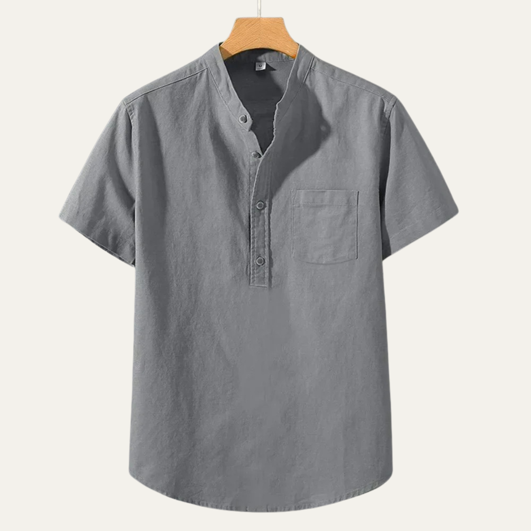 La chemise en lin et coton respirant pour hommes Lakewood Hill