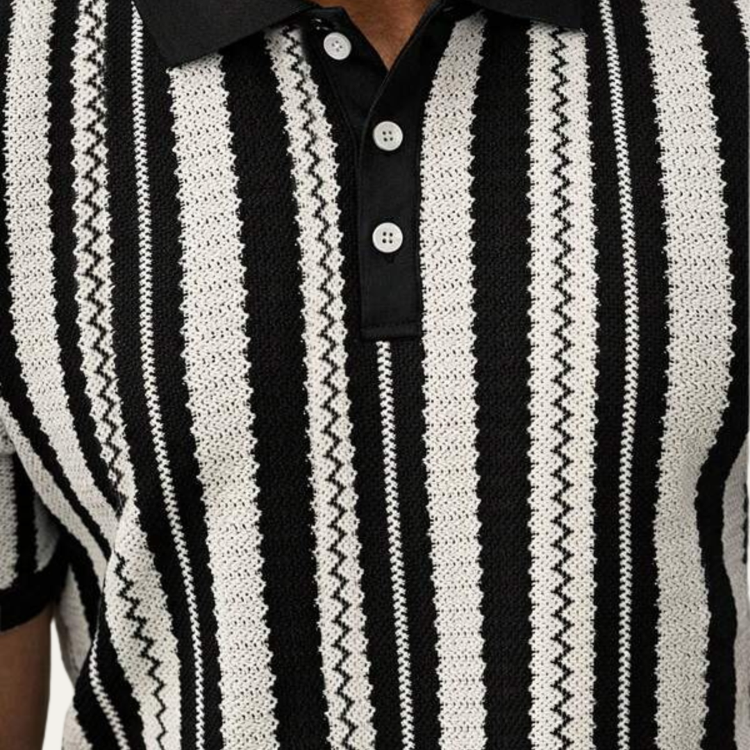 Le Polo Tricot Rayé pour Homme Hillbrook