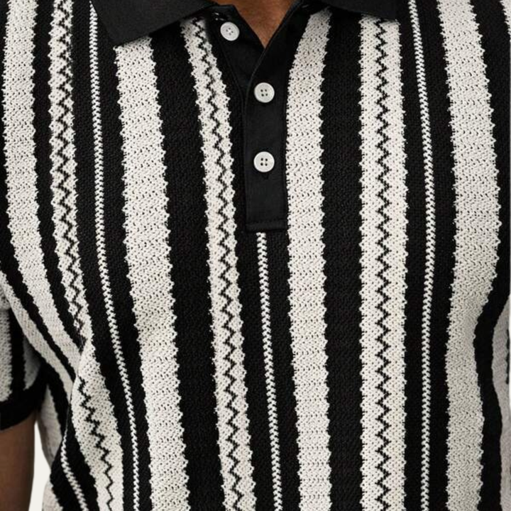 Le Polo Tricot Rayé pour Homme Hillbrook