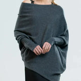 Amaris | Pull oversize à col convertible pour femme
