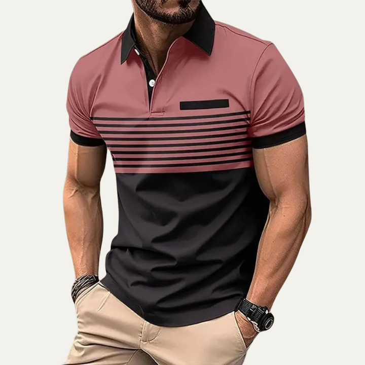 Le Polo Rayé Slim Fit Tendance pour Homme Trieste