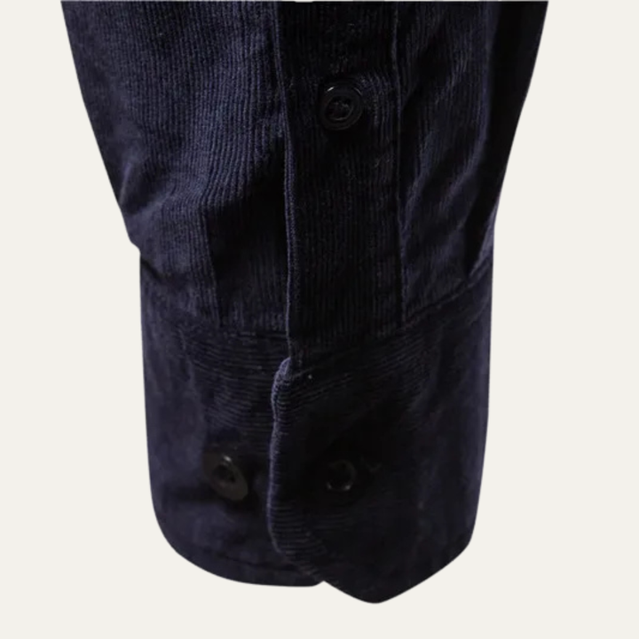 La Chemise en Velours Côtelé Ajustée et Tendance pour Homme Oaklawn
