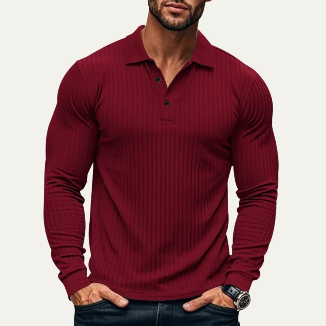 Le Polo en Maille Côtelée pour Homme Sorrento