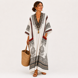 Caftan Clara Blanc Ethnique