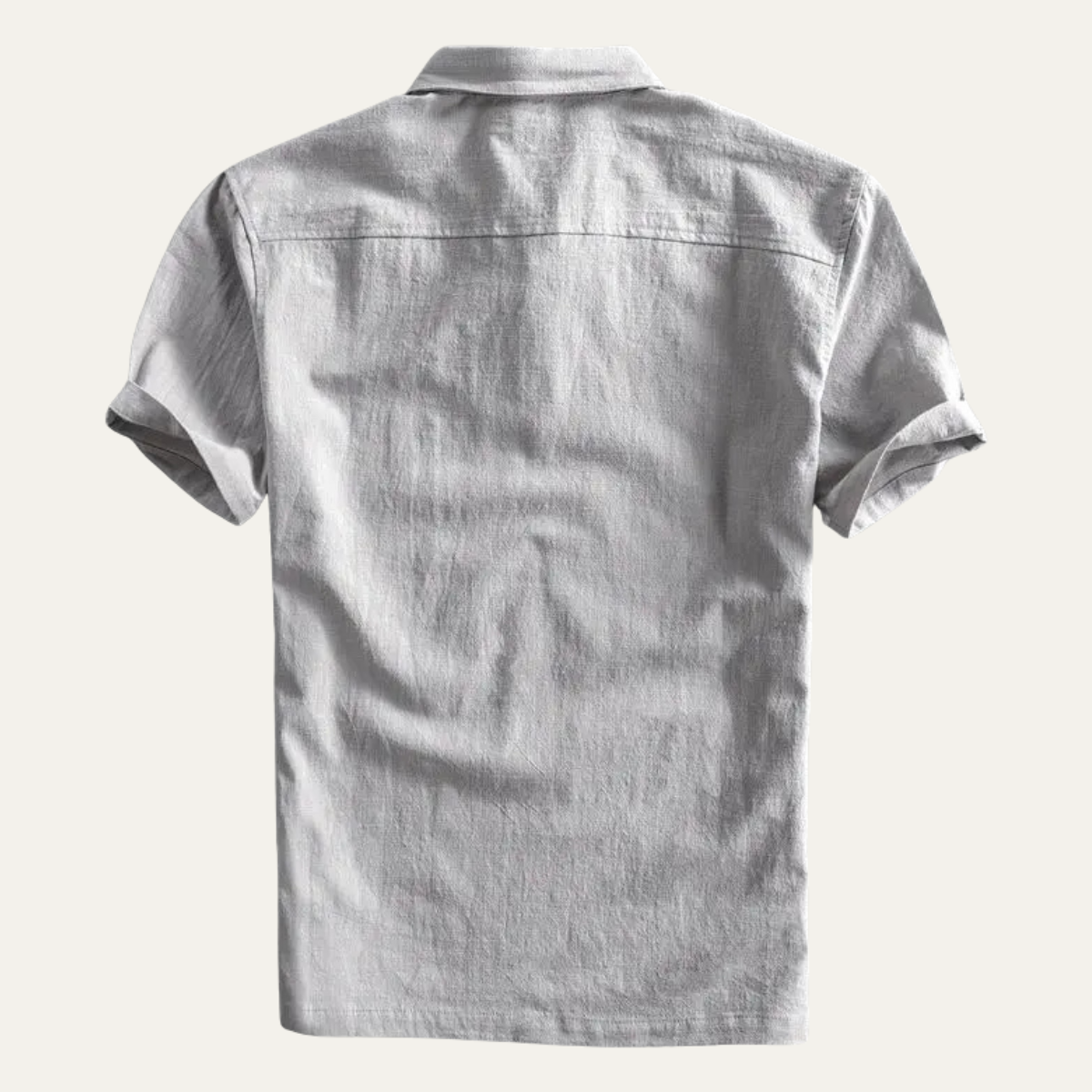 Le Polo Casual en Lin à Manches Courtes pour Homme Montrose Ridge