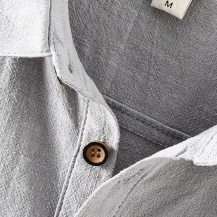 Le Polo Casual en Lin à Manches Courtes pour Homme Montrose Ridge