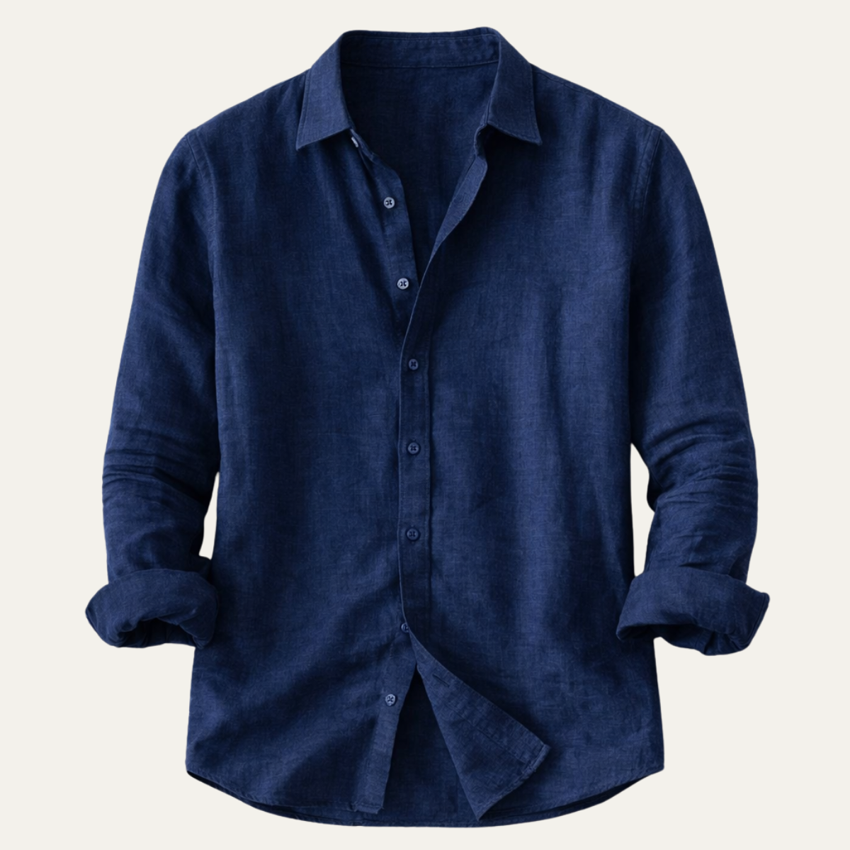 La chemise à col tendance en coton-lin pour homme Cedarbrook Hill