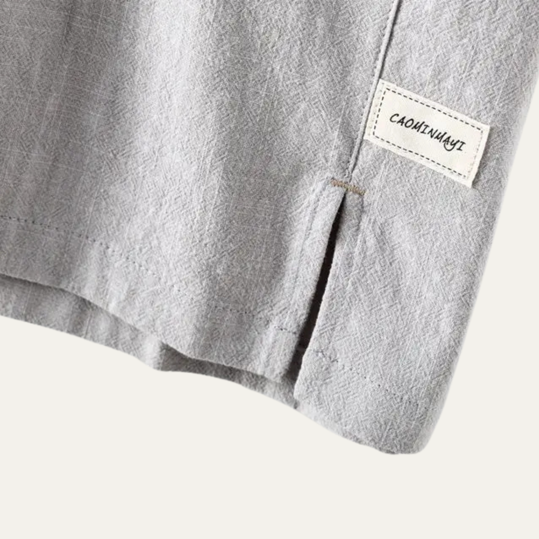 Le Polo Casual en Lin à Manches Courtes pour Homme Montrose Ridge
