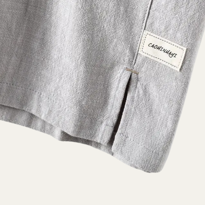 Le Polo Casual en Lin à Manches Courtes pour Homme Montrose Ridge