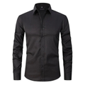 La chemise habillée à manches longues ajustée et extensible pour hommes Torcello