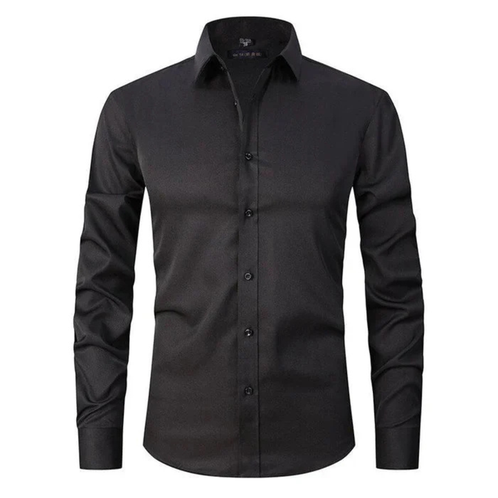 La chemise habillée à manches longues ajustée et extensible pour hommes Torcello