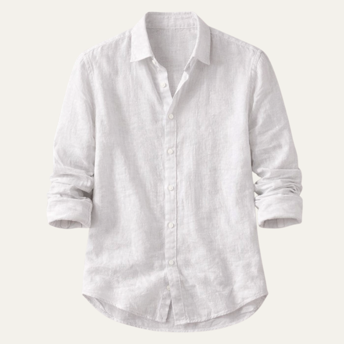 La chemise décontractée en lin léger d'été pour homme Silverwood Hill