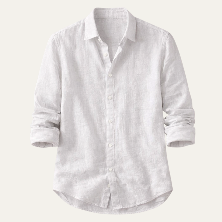 La chemise décontractée en lin léger d&