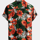 Hervé — Chemise Hawaïenne Verte