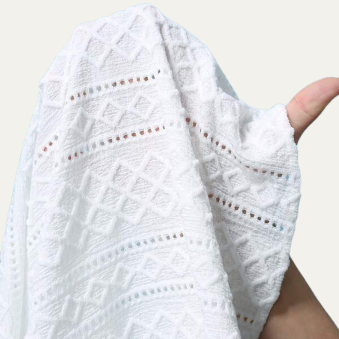 La chemise à boutons texturée d&