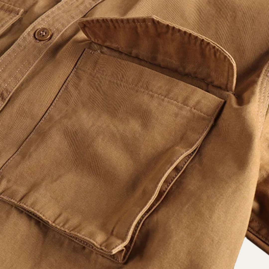 La chemise décontractée à boutons style safari pour hommes Hartwell