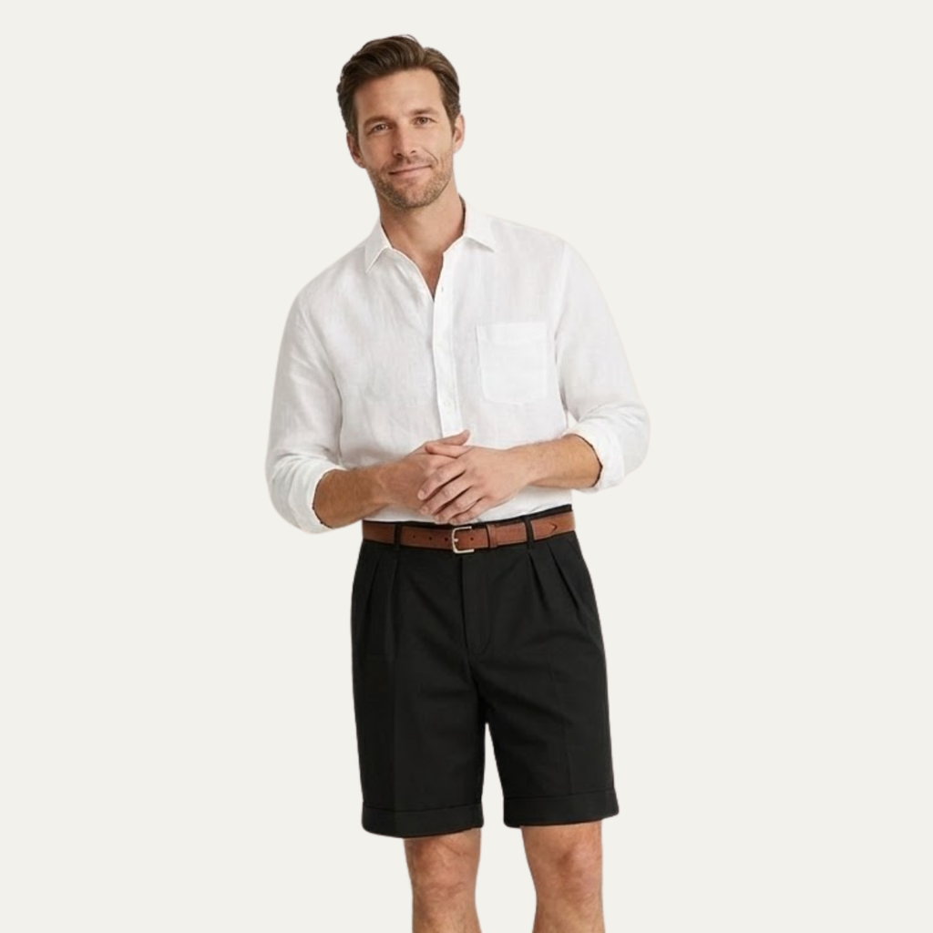 Les Shorts en Lin Henwick – Shorts d'Été Sur-Mesure pour Hommes